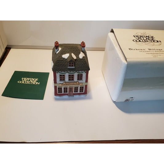 Dept 56 Heritage Village Collection Dickens Series "Fezziwig's Warehouse"