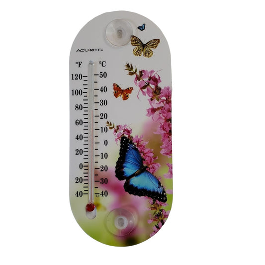 Butterfly Window Thermometer