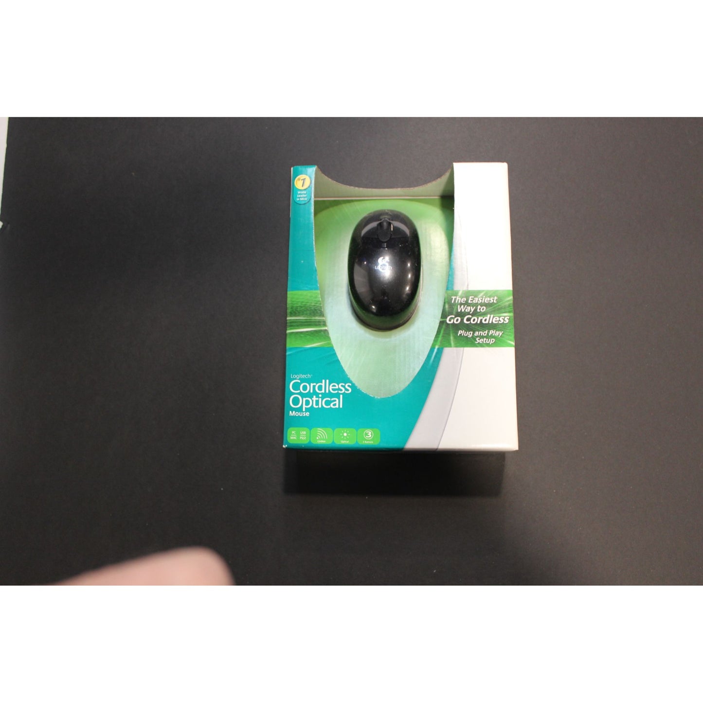 Logitech Cordless Optical Mouse New Sealed from 2006