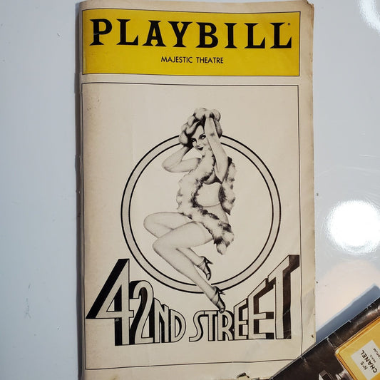 Vintage Playbill "42nd Street" 1981