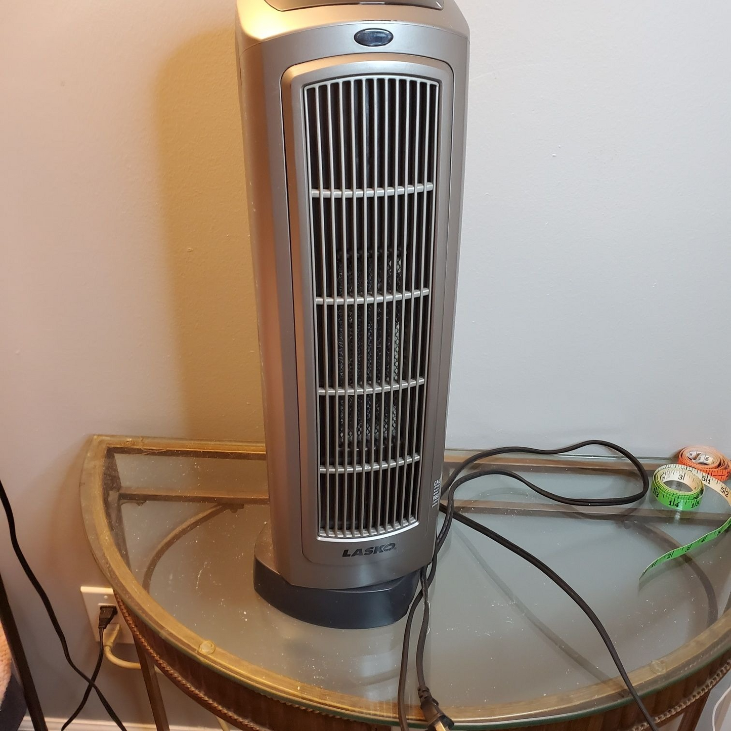 Lasko 5538 Ceramic Tower Heater with Remote Control