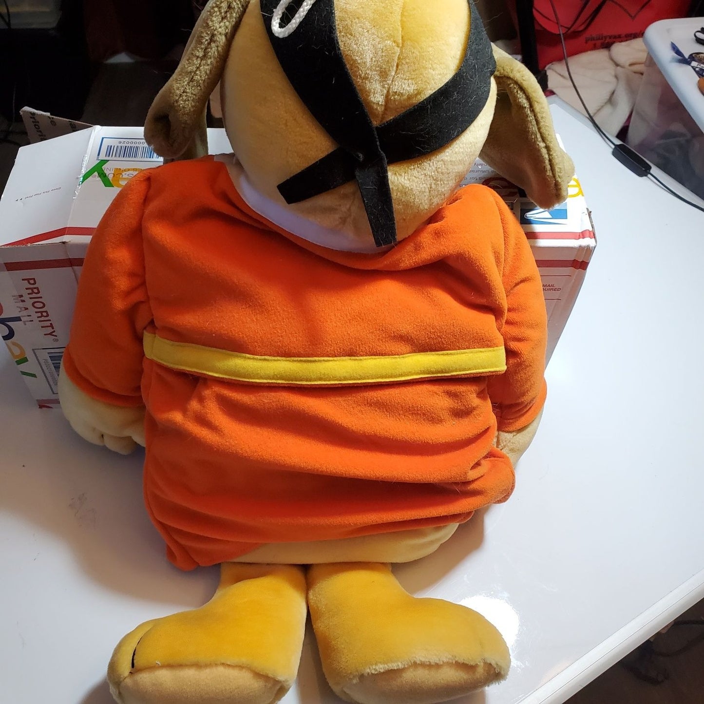 Vintage Hong Kong Phooey 21" Plush Stuffed Animal  Karate Dog