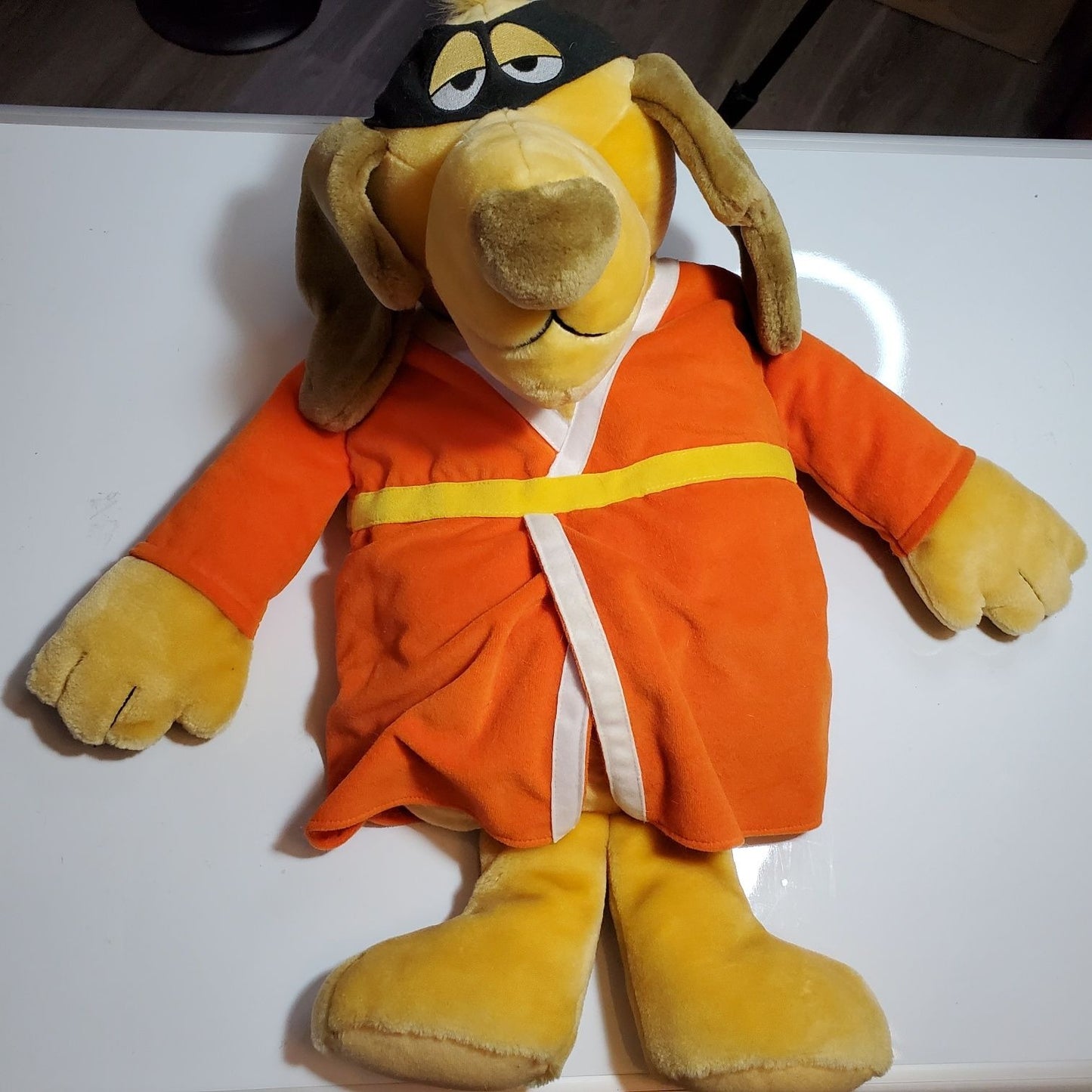 Vintage Hong Kong Phooey 21" Plush Stuffed Animal  Karate Dog