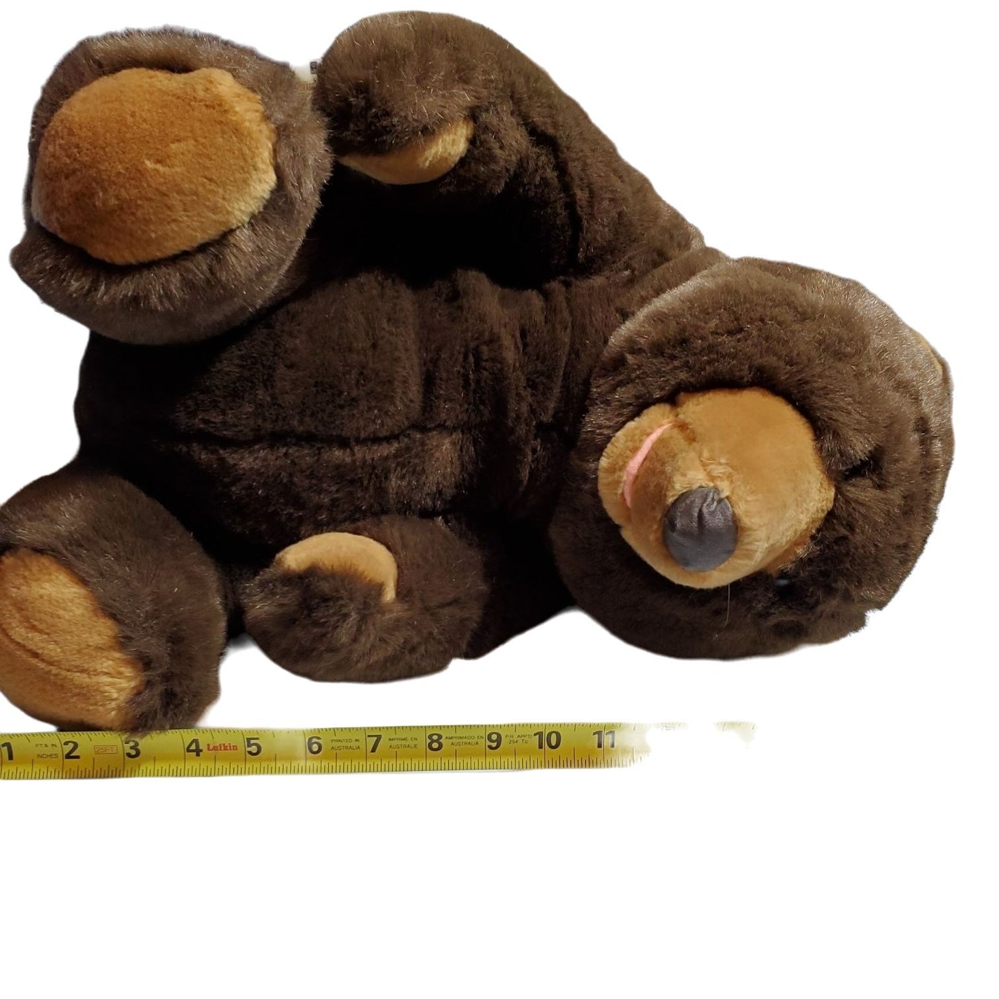 Used Plush Singi Brown Stuffed Bear 16 Inches Tall